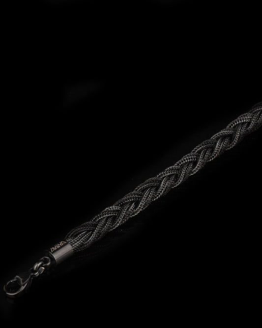 Bracciale Intrecciato Demetra Black