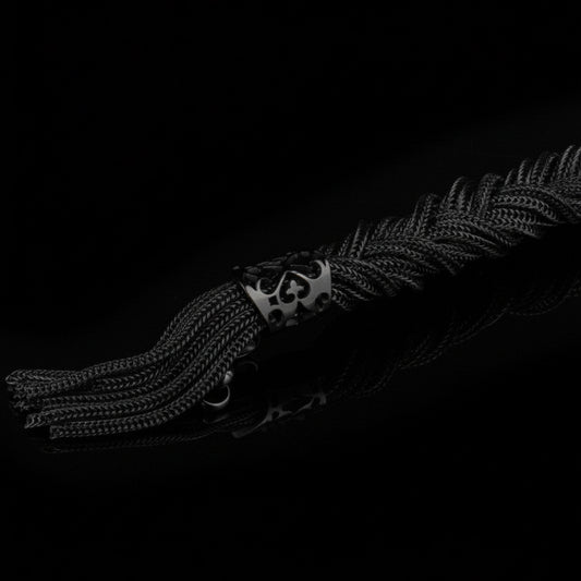 Bracciale Intrecciato Dionisio fox black