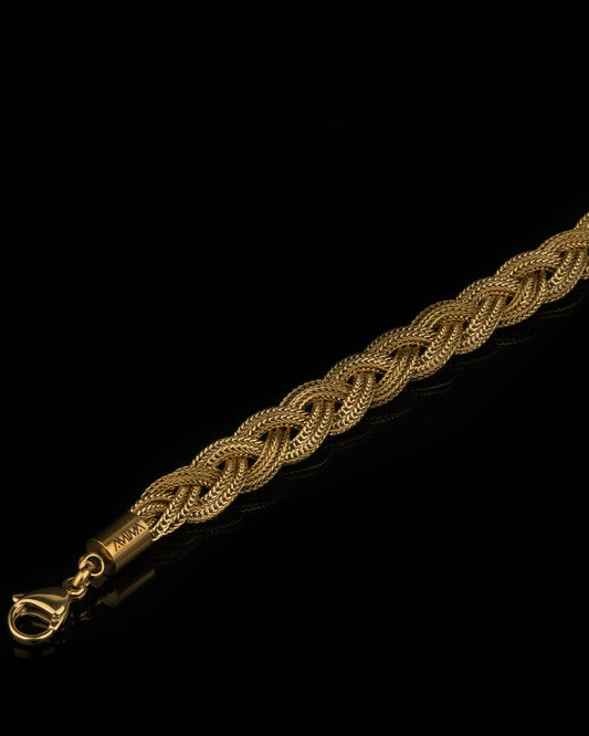 Bracciale Intrecciato Ermes Gold 18k