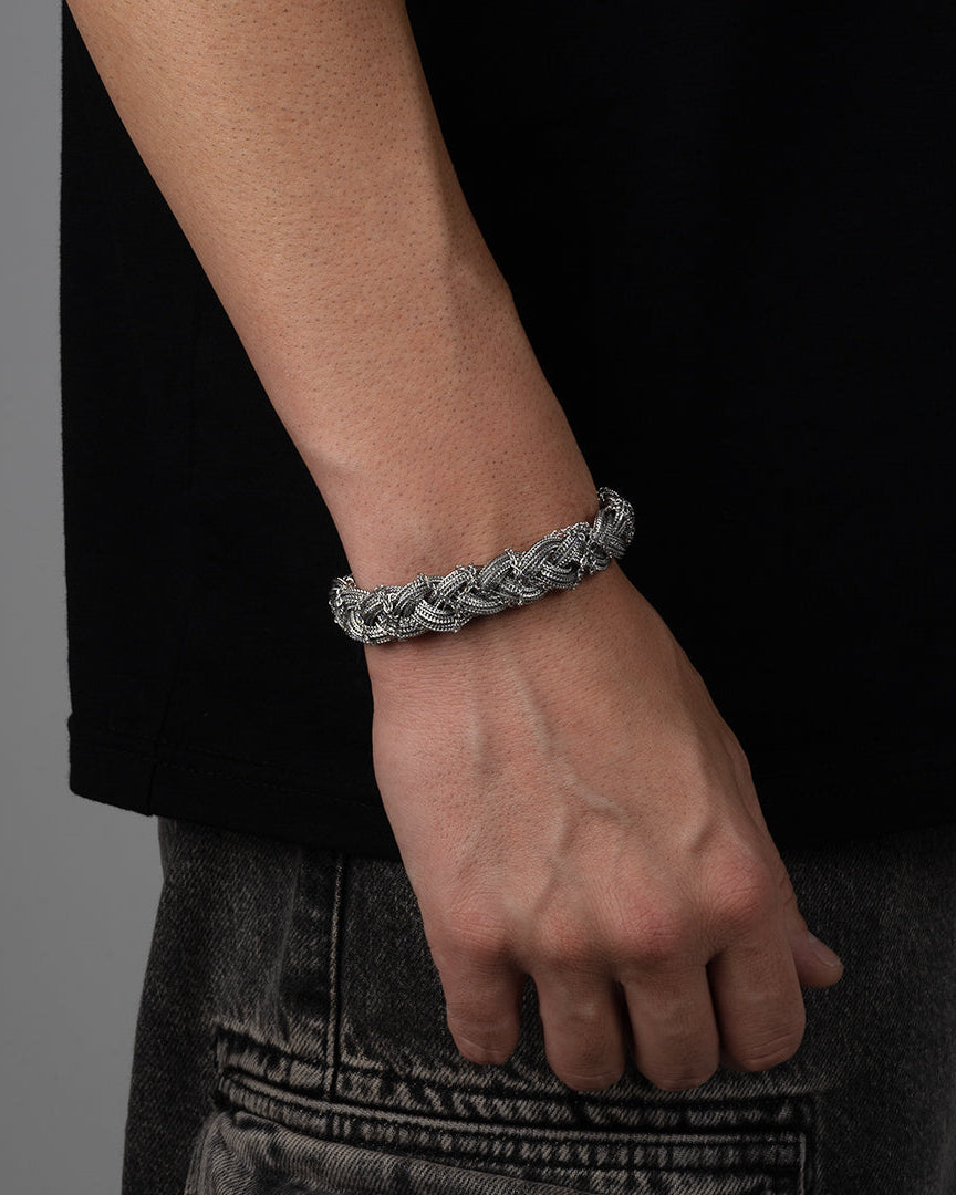 Bracciale Intrecciato Minotauro