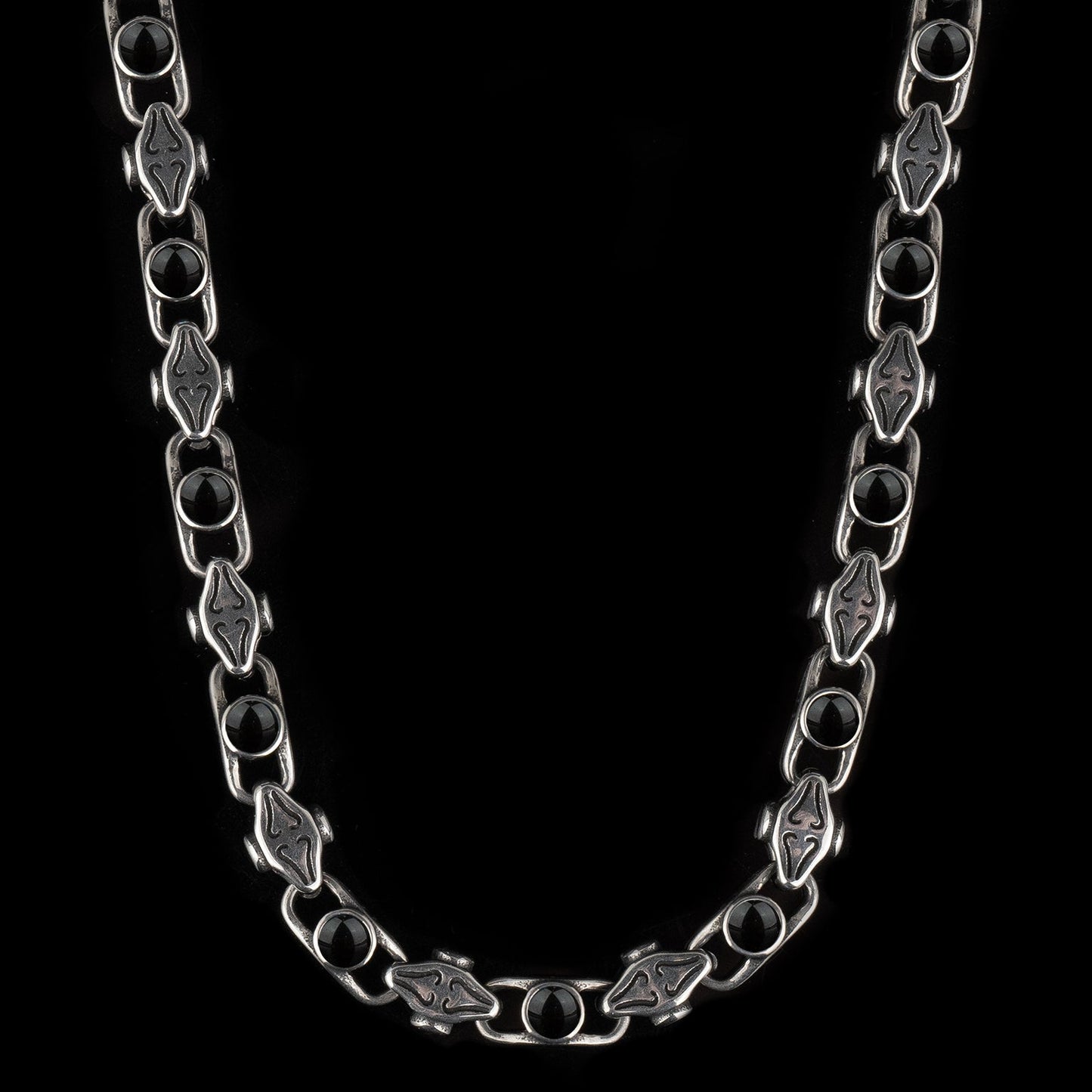 Collana Regular Stone Black