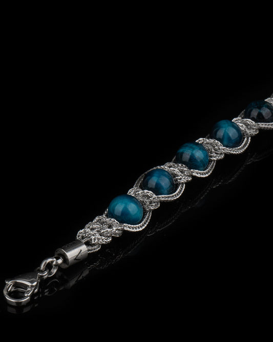 Bracciale Shamballa Azzurro