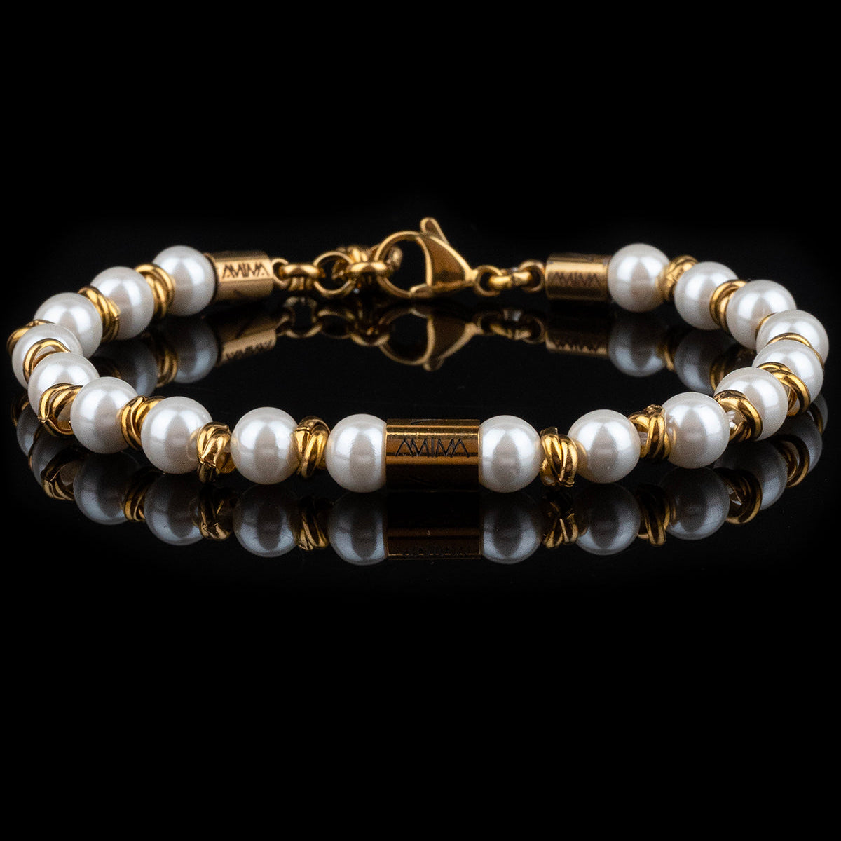 Bracciale Pearl Slim Gold