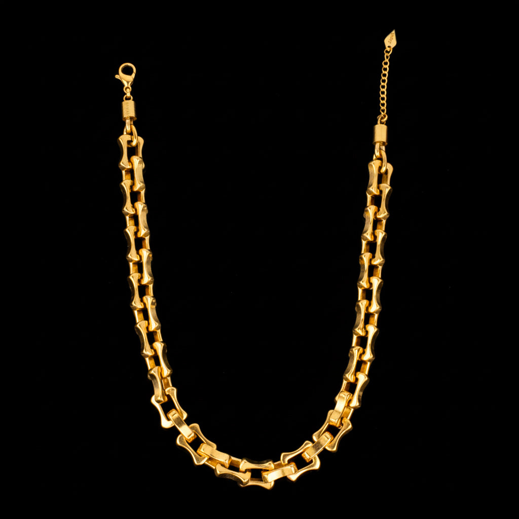 Collana Hard Bones Gold 18kt
