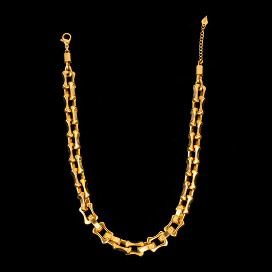 Collana Hard Bones Gold 18kt