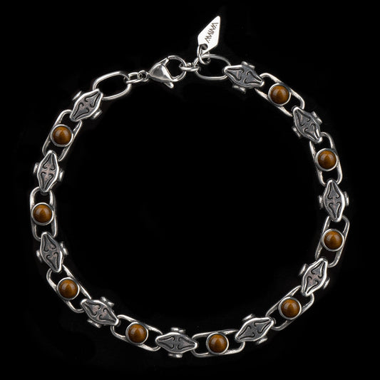 Bracciale Regular Stone Brown
