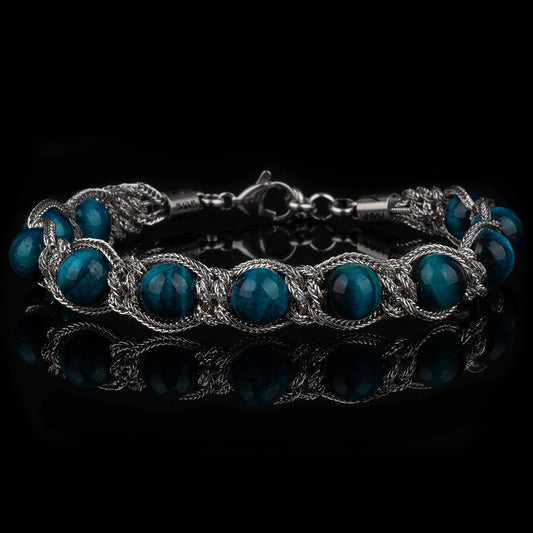 Bracciale Shamballa Azzurro