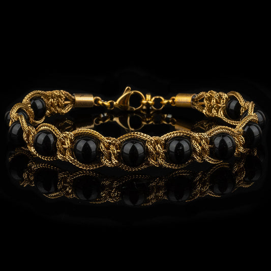 Bracciale Shamballa Nero 18kt Nero